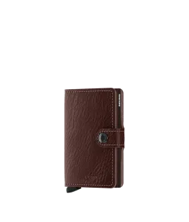 Mini Wallet Vegetable Tanned - Brown