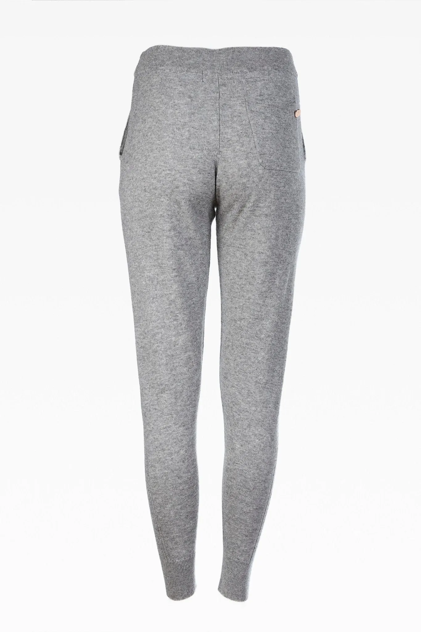 Myla Pearl Grey Ladies Joggers: Luxury Cashmere & Wool Blend Loungewear