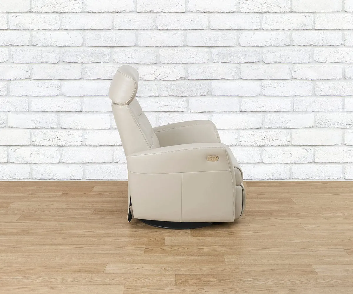 Norrell Lift Power Leather Recliner