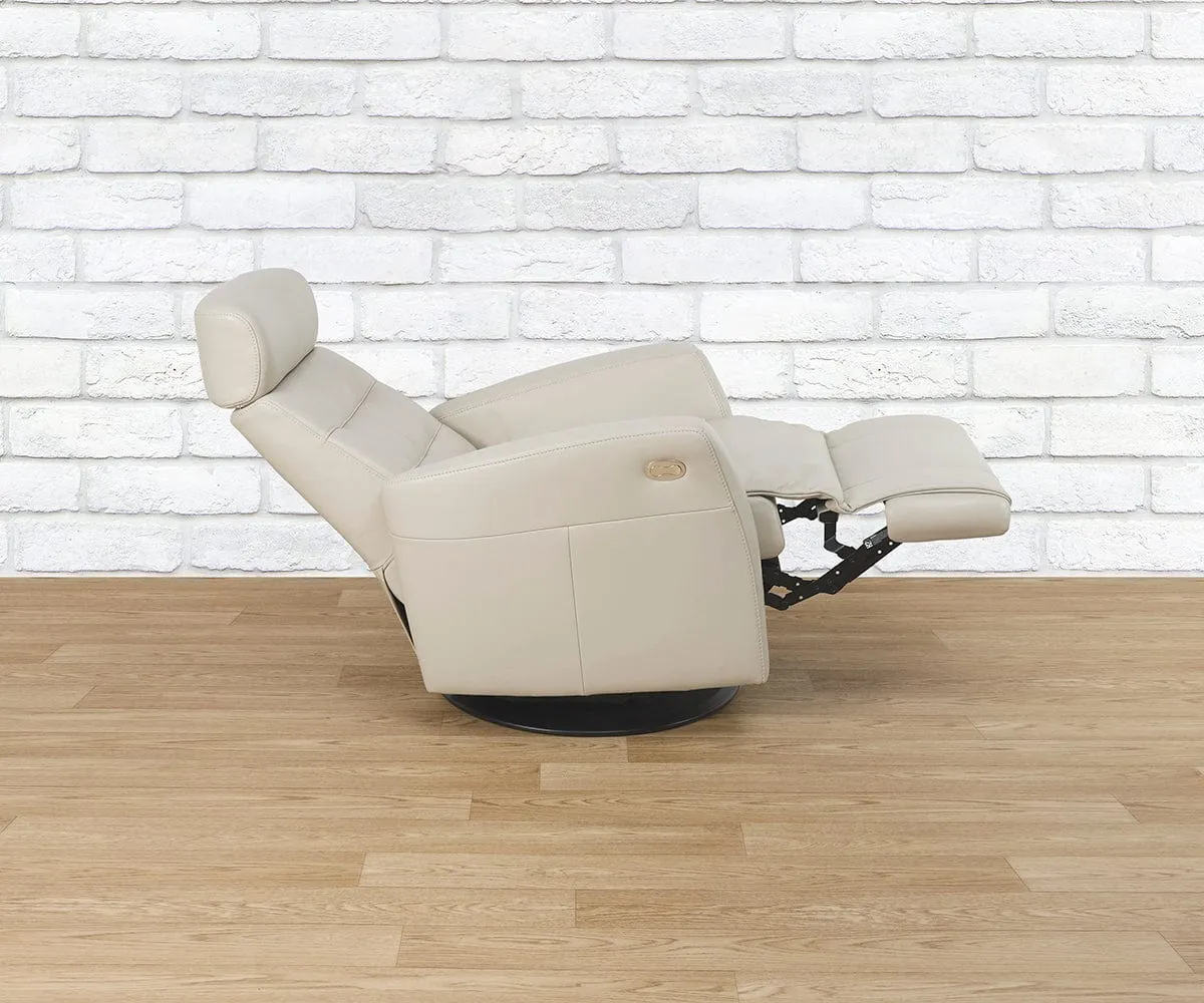 Norrell Lift Power Leather Recliner