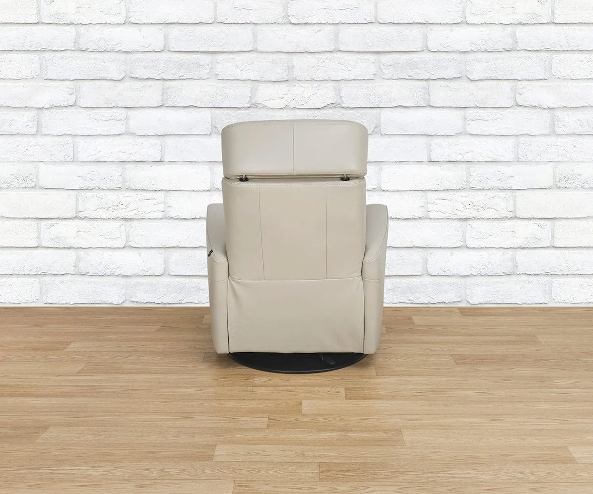 Norrell Lift Power Leather Recliner