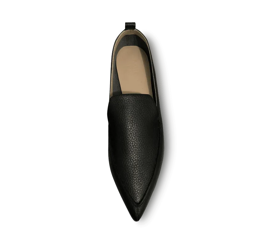 Octavia Beveled Heel Loafer