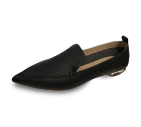 Octavia Beveled Heel Loafer