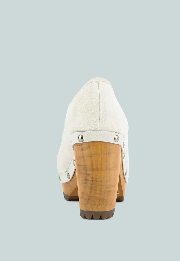 Osage Clogs Loafers In Fine Suede