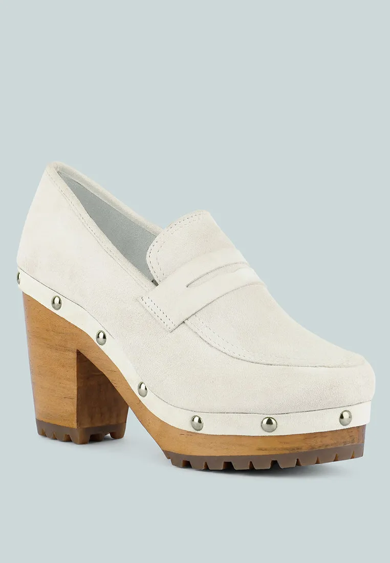 Osage Clogs Loafers In Fine Suede