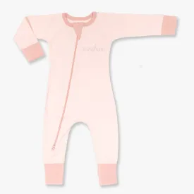 Pink Sunshine Zip Romper