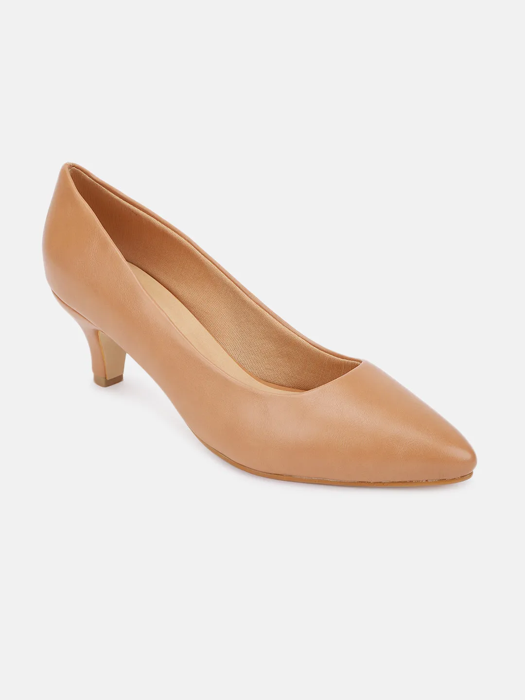 PU Kitten Pumps