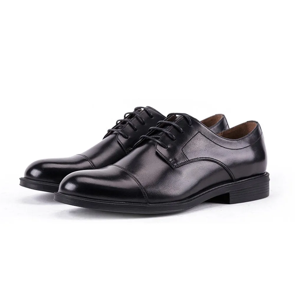 Retro Genuine Leather Derby Shoes for Men