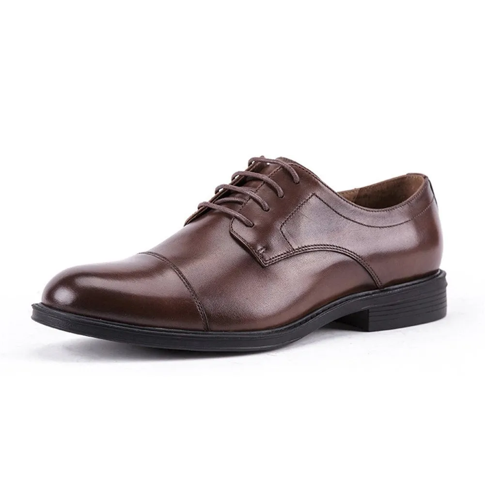 Retro Genuine Leather Derby Shoes for Men