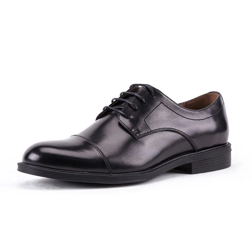 Retro Genuine Leather Derby Shoes for Men