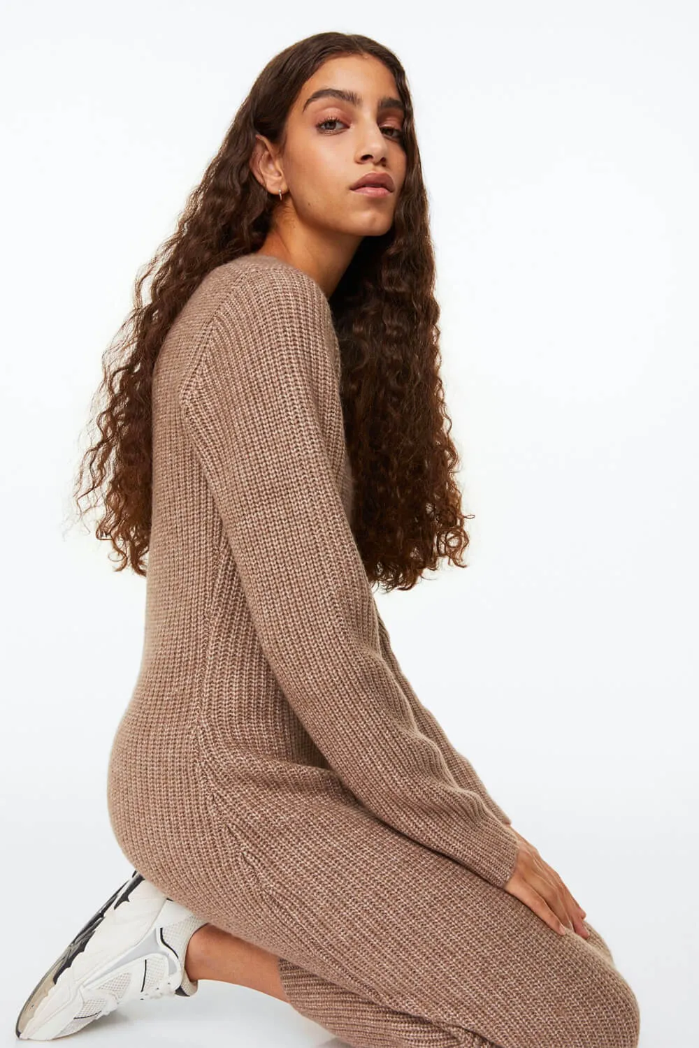 Rib-knit Dress