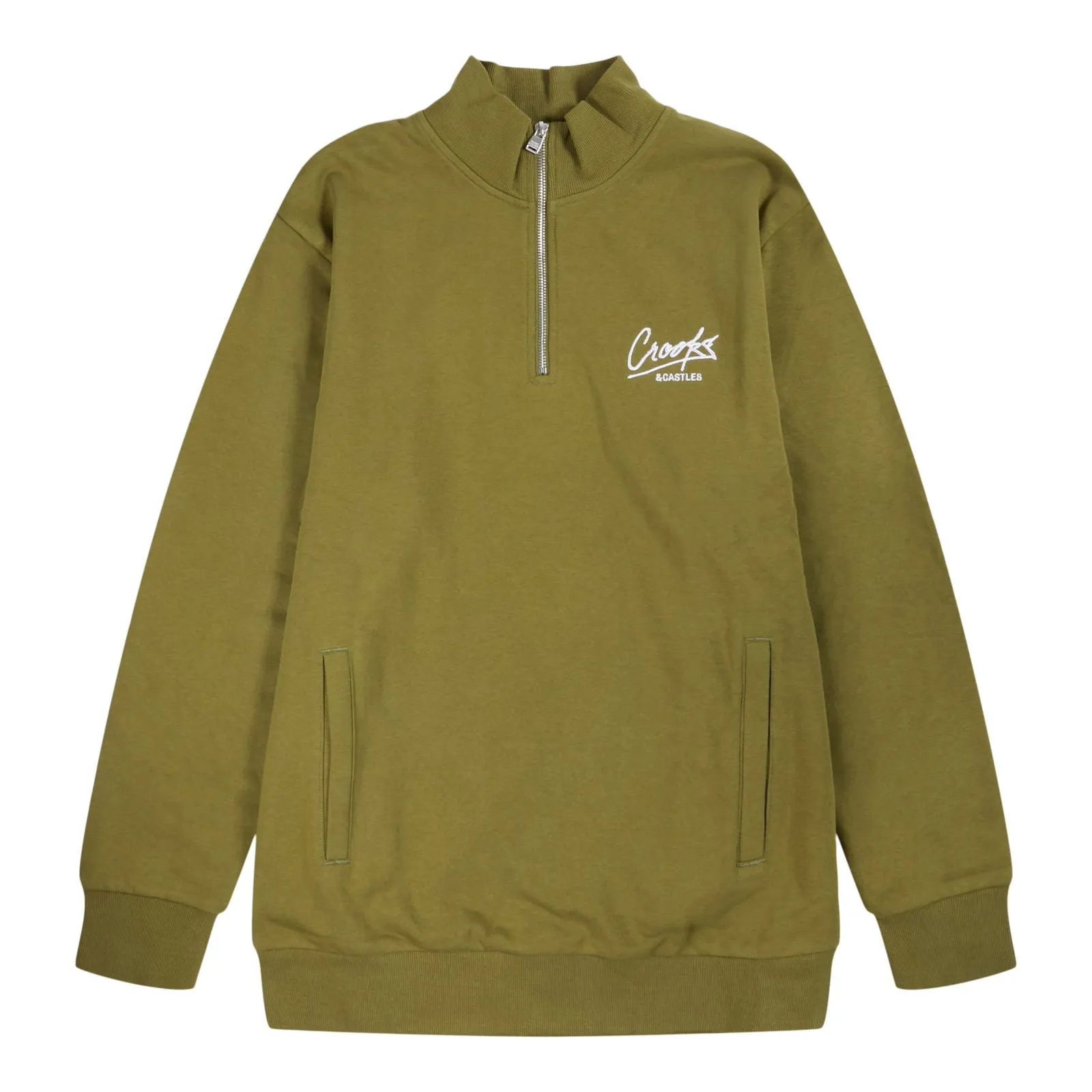 Script Quarter Zip Crewneck