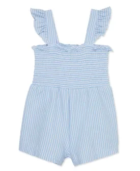 Seersucker Jersey Knit Romper - Toddler (2T-4T)