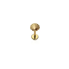 Shell Flat Back Stud