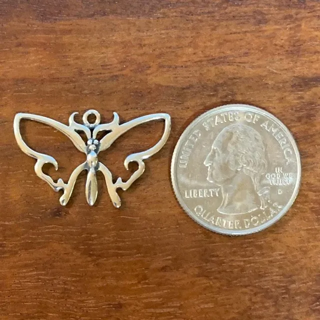 Simple Butterfly Pendant