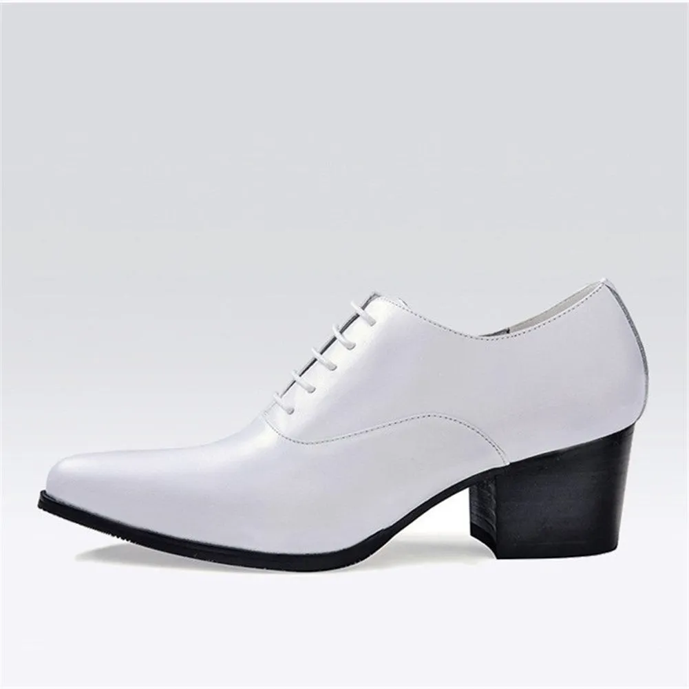 Solid Oxfords Heels