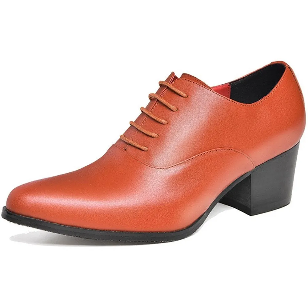 Solid Oxfords Heels