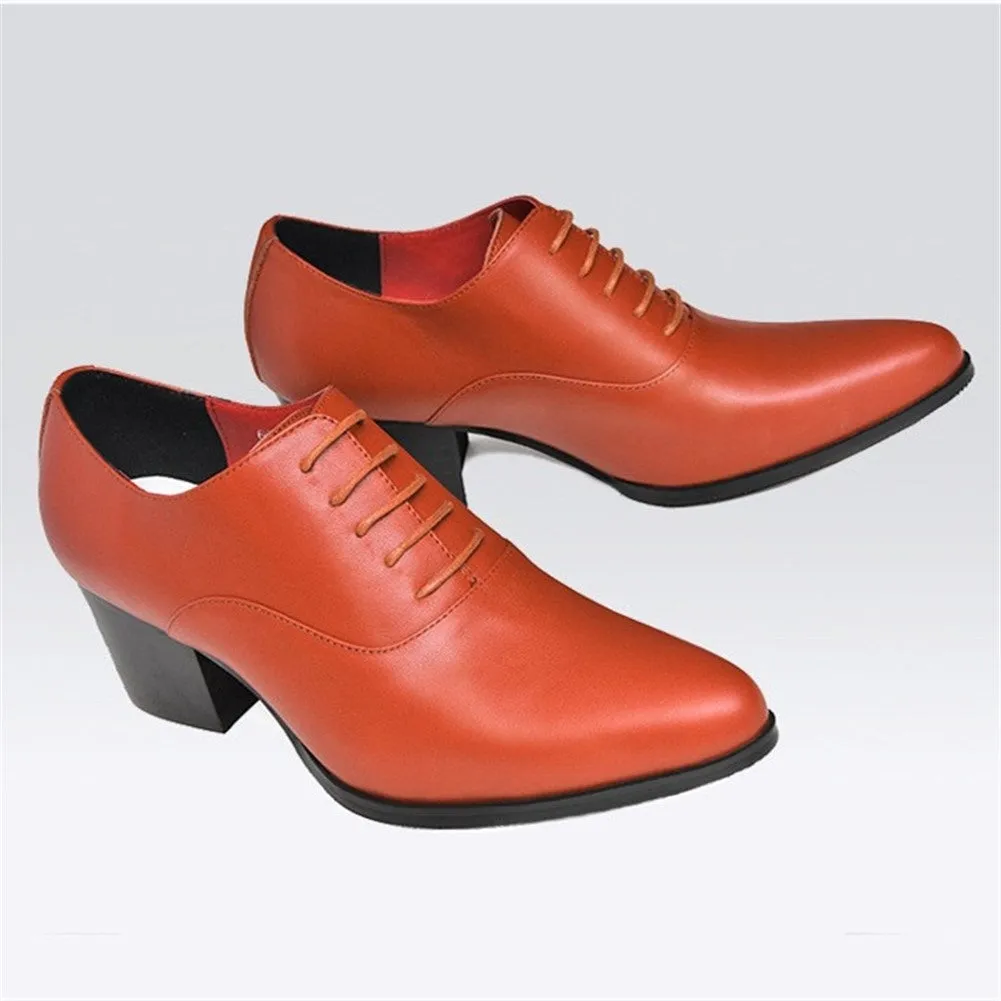 Solid Oxfords Heels