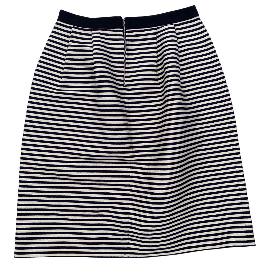 Stripe Skater Skirt Navy SIZE 12