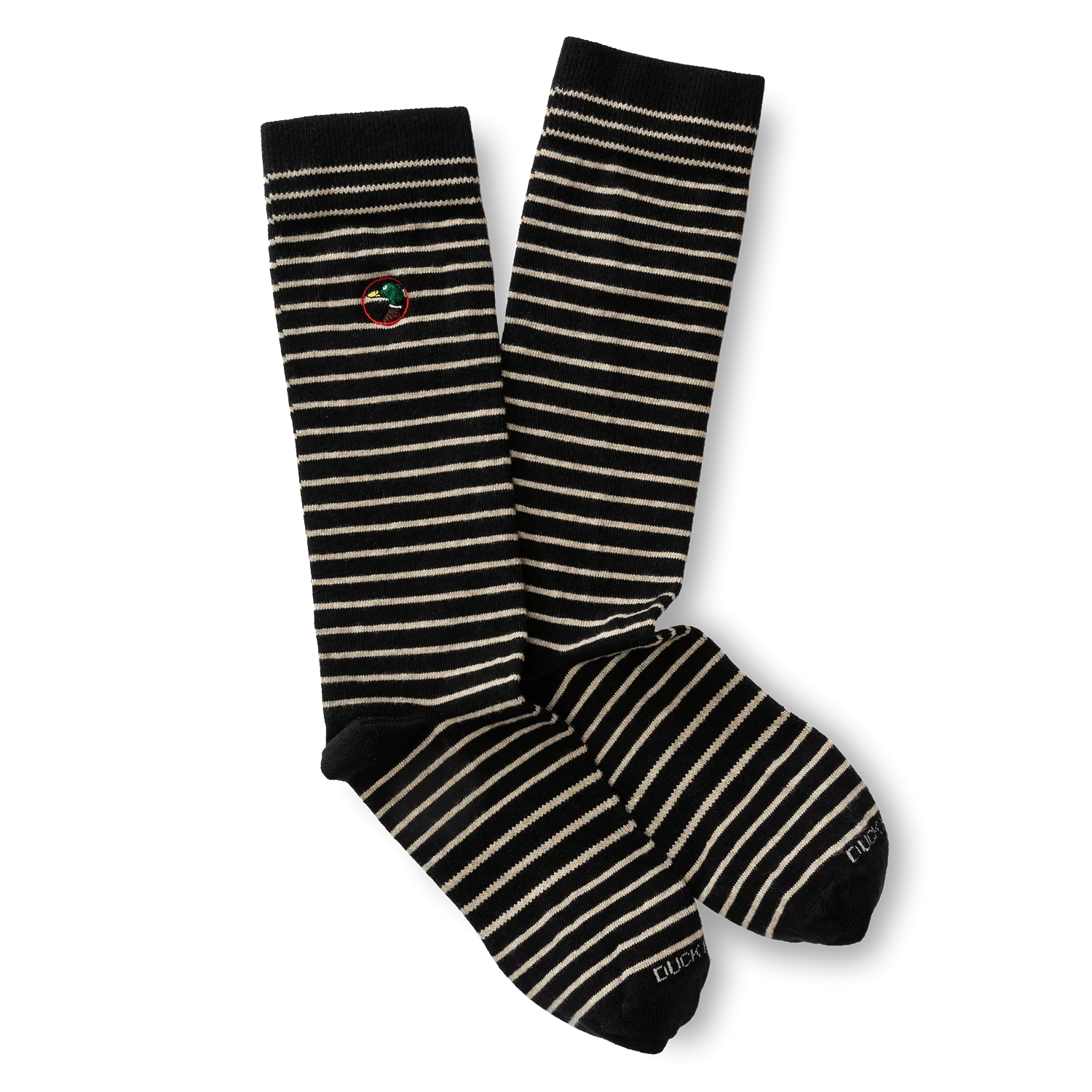 Striped Logo Sock