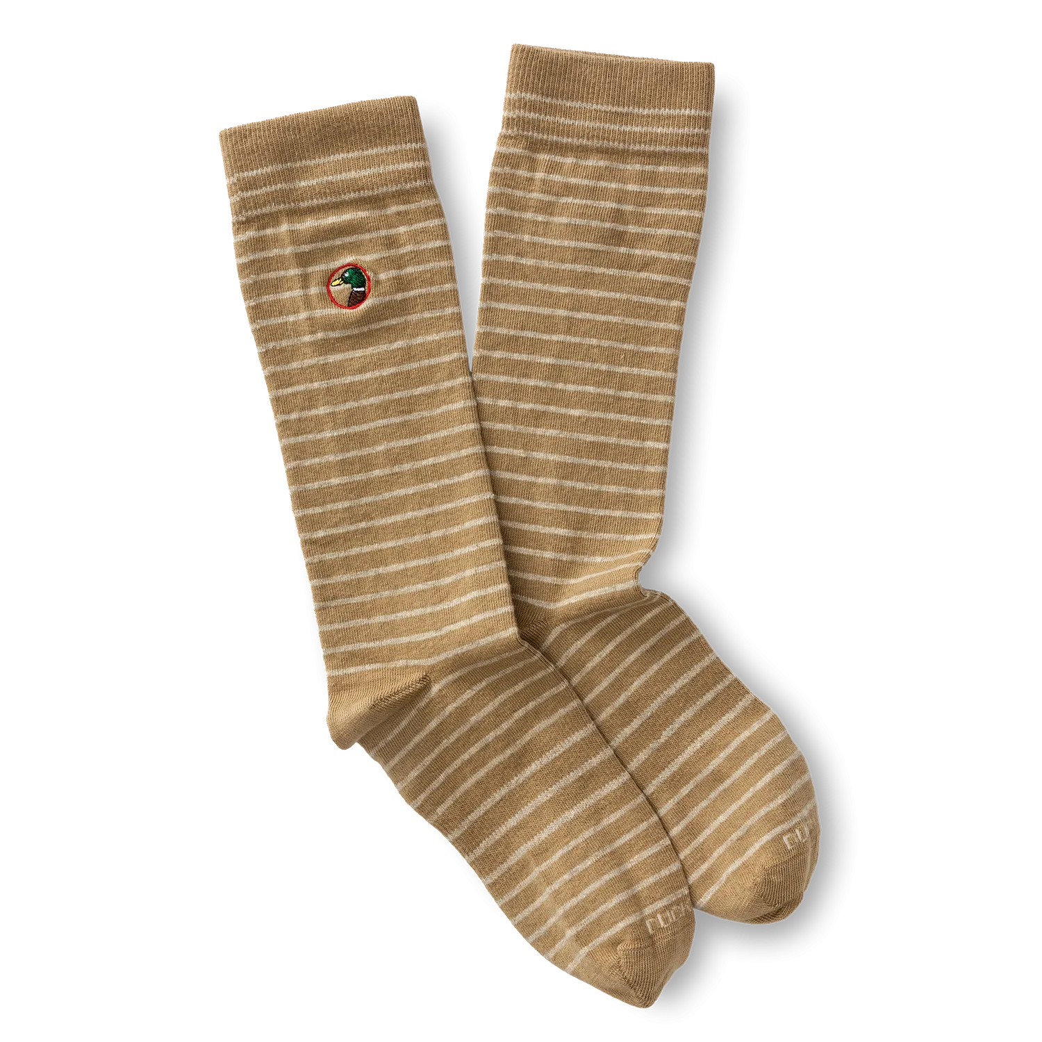 Striped Logo Sock