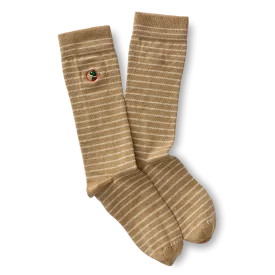 Striped Logo Sock