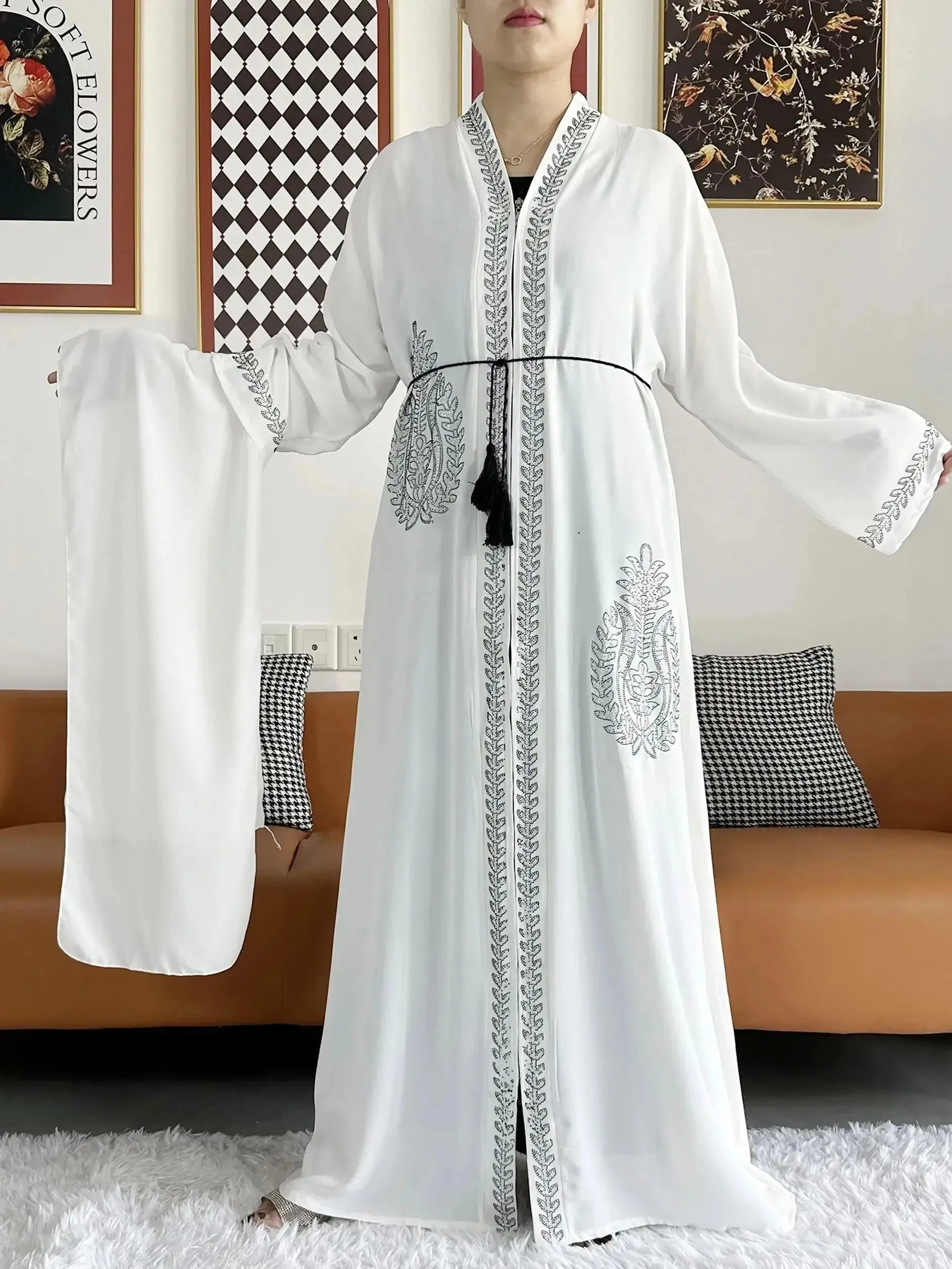 Summer Chiffon Dashiki Dress - Elegant Party Outfit