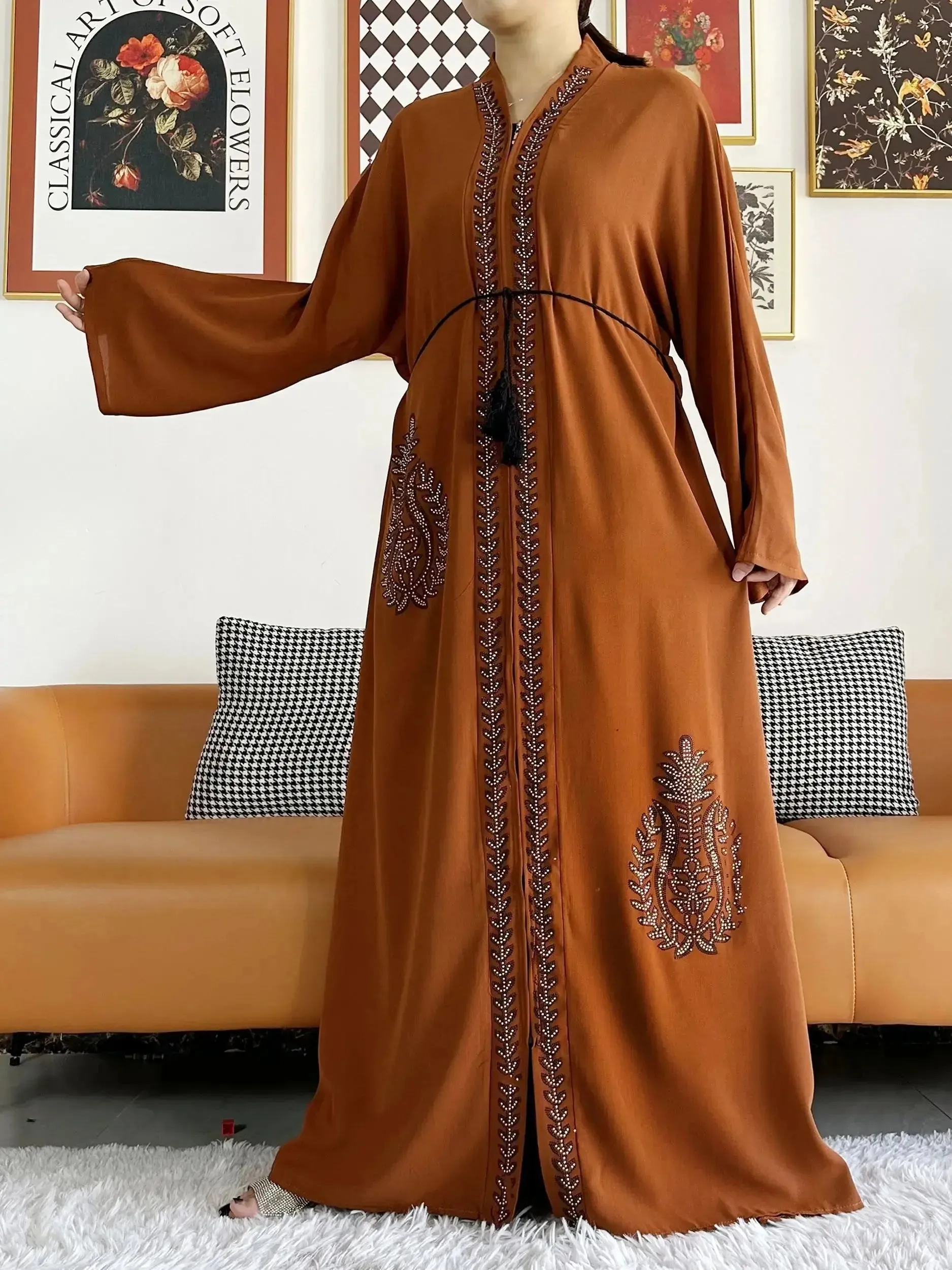 Summer Chiffon Dashiki Dress - Elegant Party Outfit