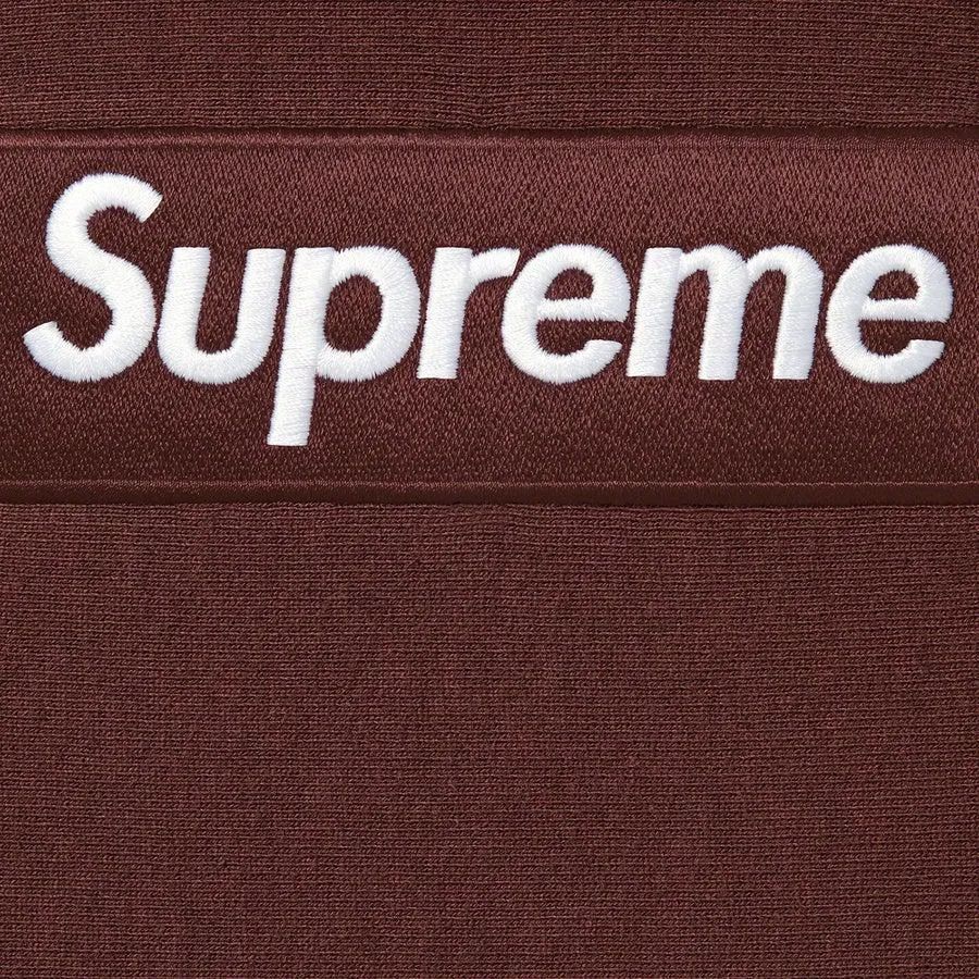 Supreme Brown Box Logo Hooded Sweatshirt