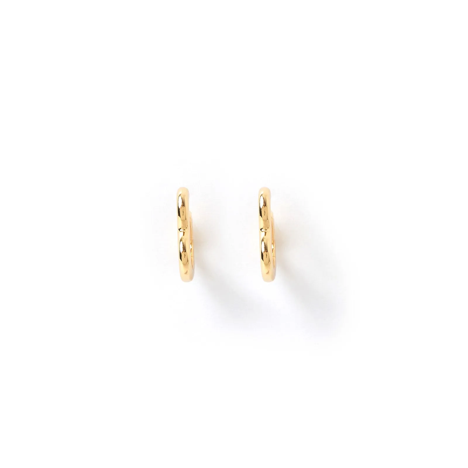 Sweetheart Gold Earrings - Small