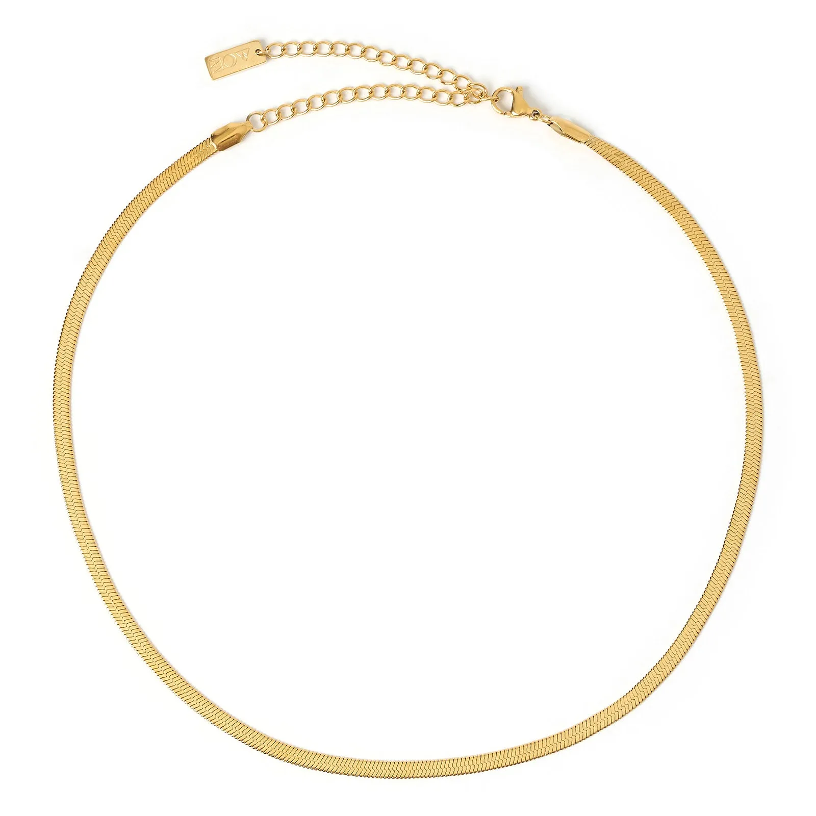 Sylvia Gold Snake Chain Necklace