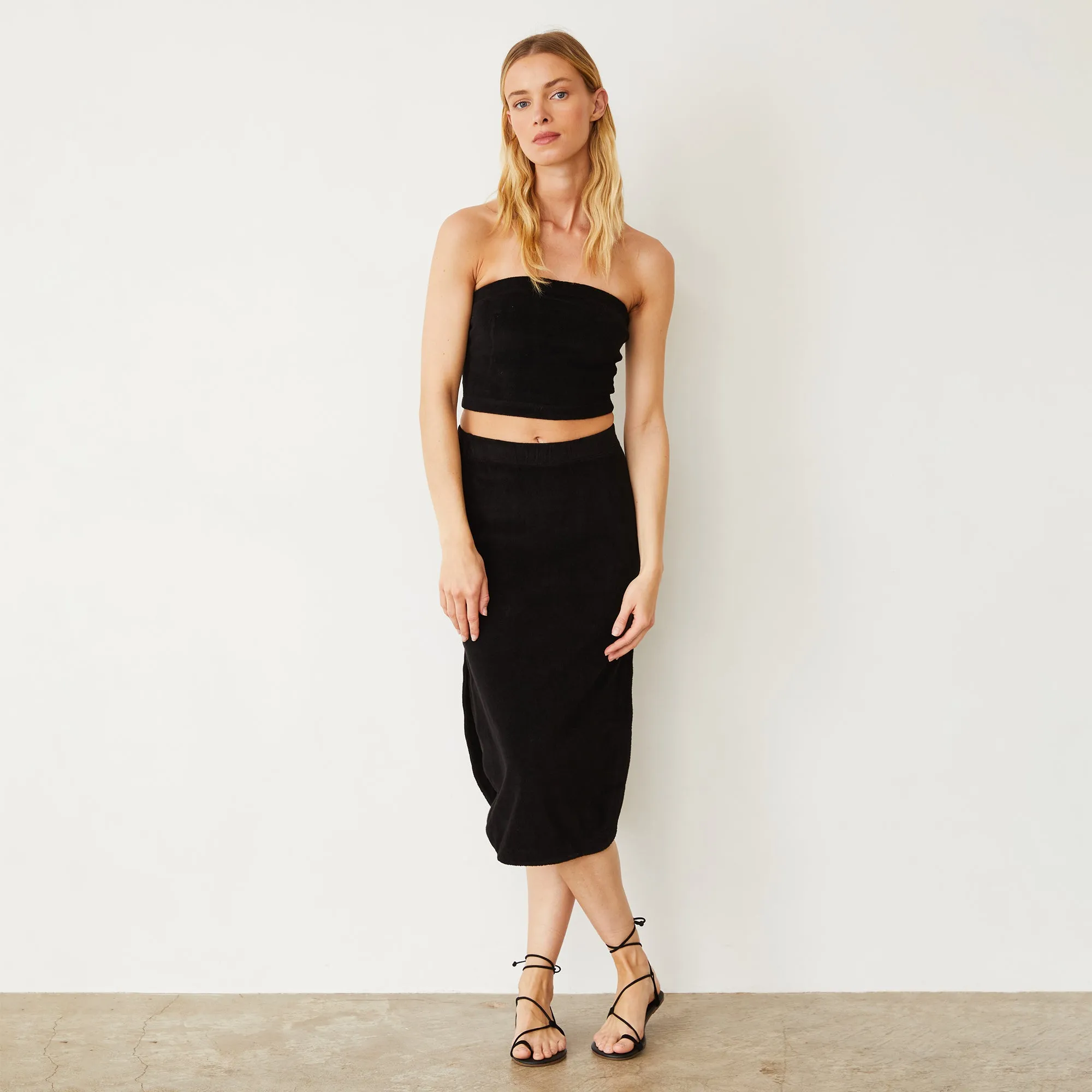 Terry Cloth Tube Top