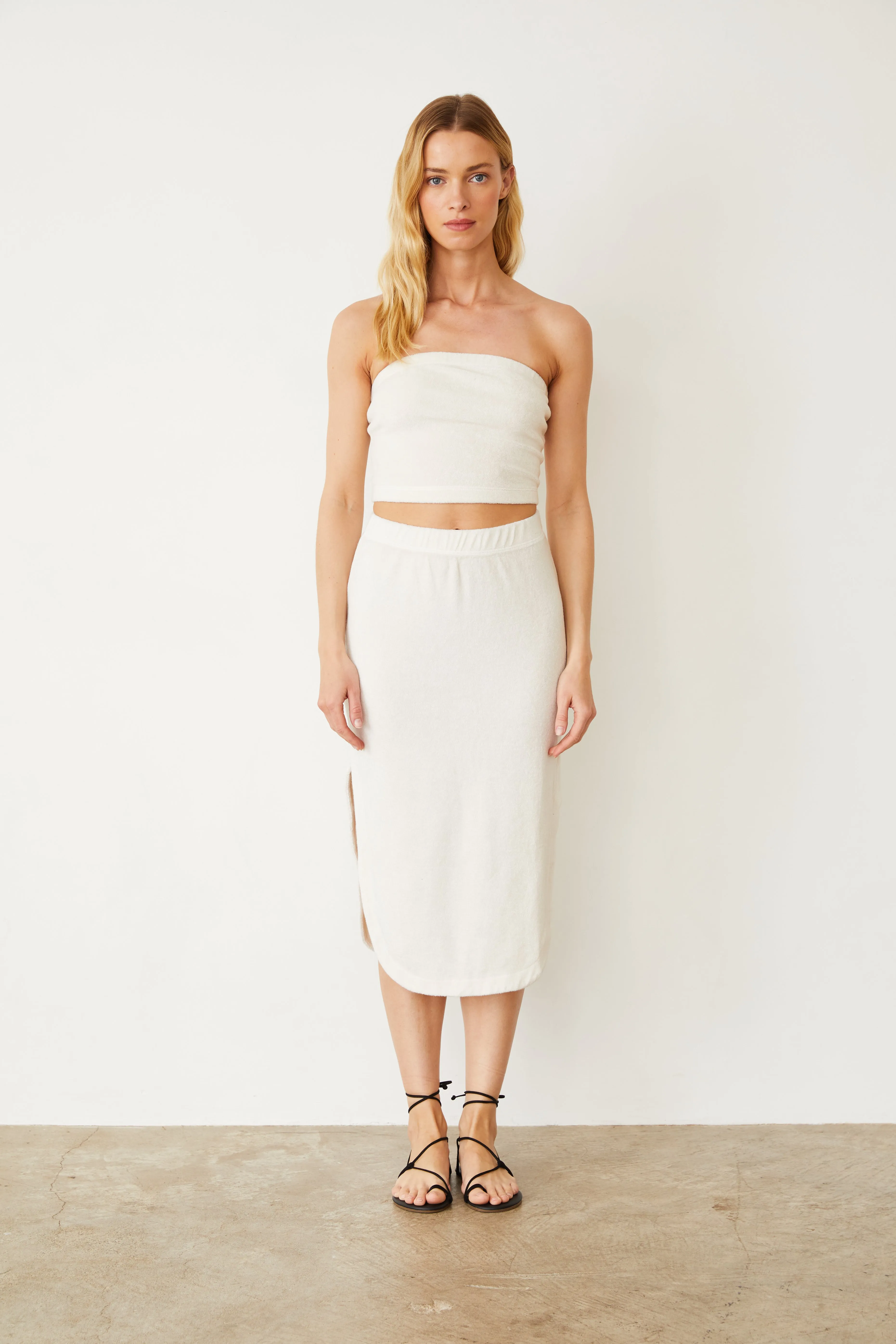 Terry Cloth Tube Top