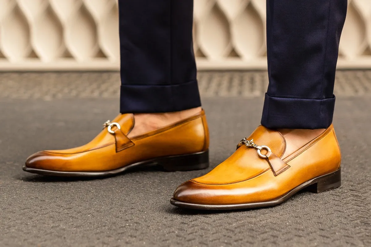 The Caine Bit Loafer - Tobacco