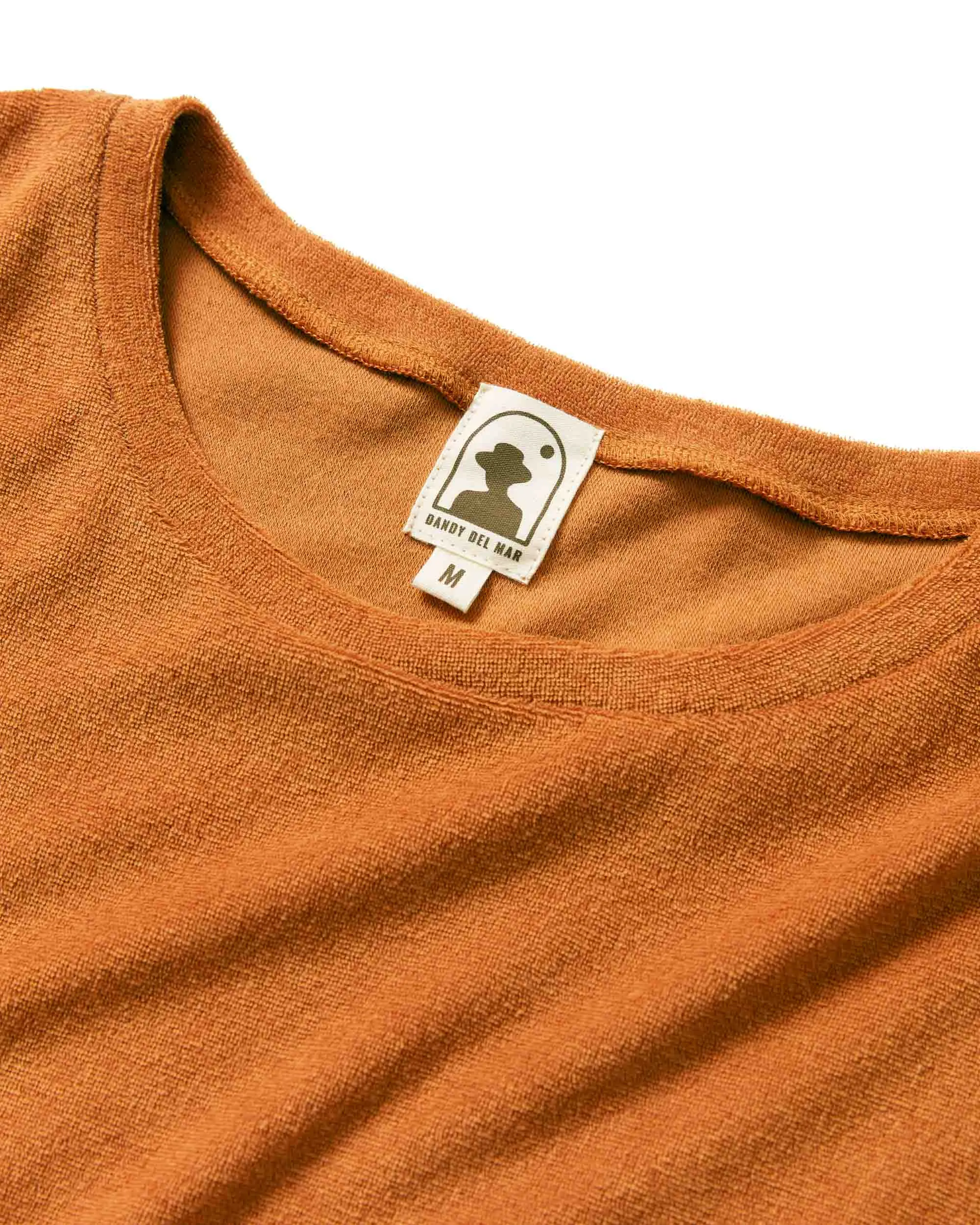 The Santorini Tee - Burnt Sienna