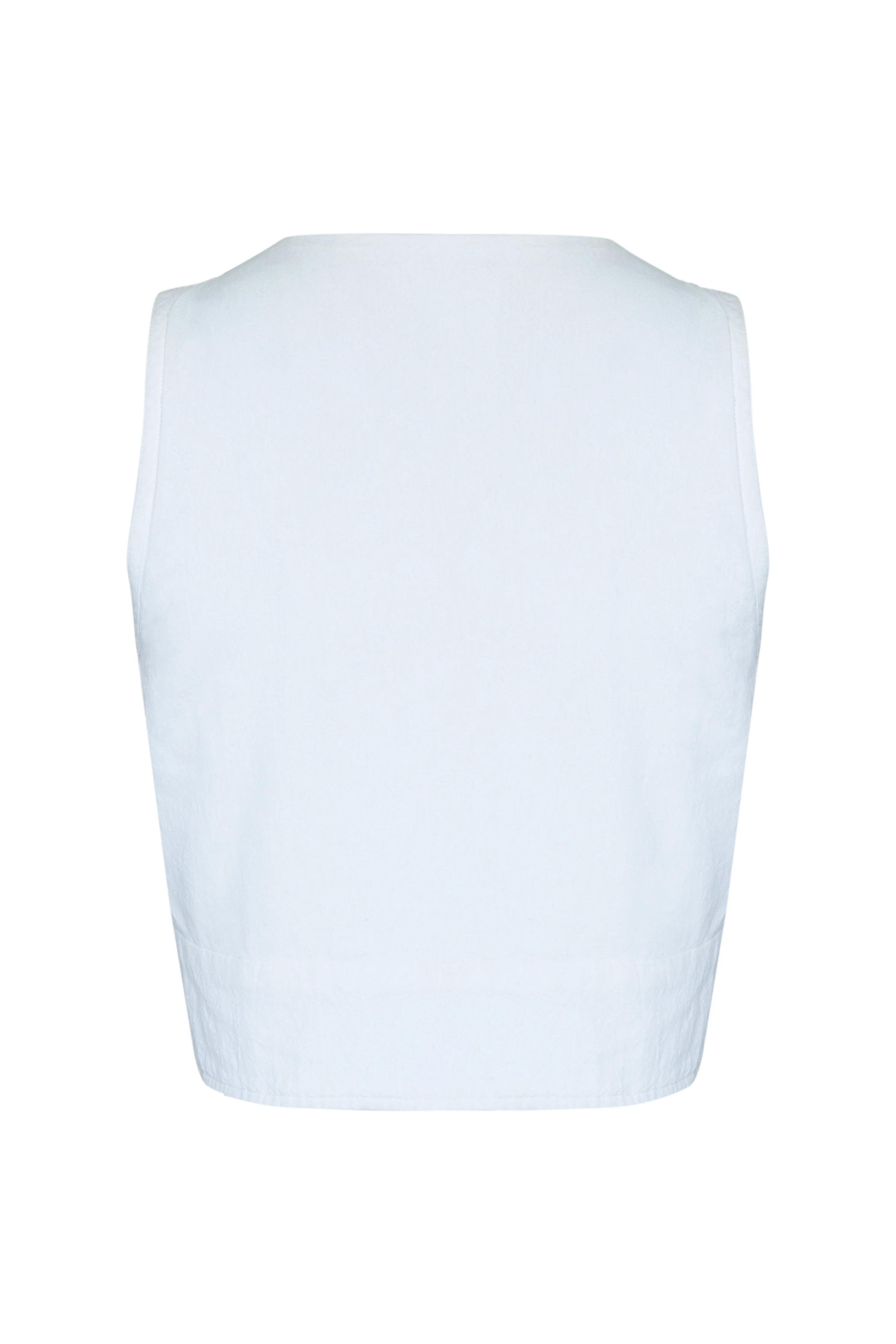 THE SHANGRI-LA TOP - WHITE