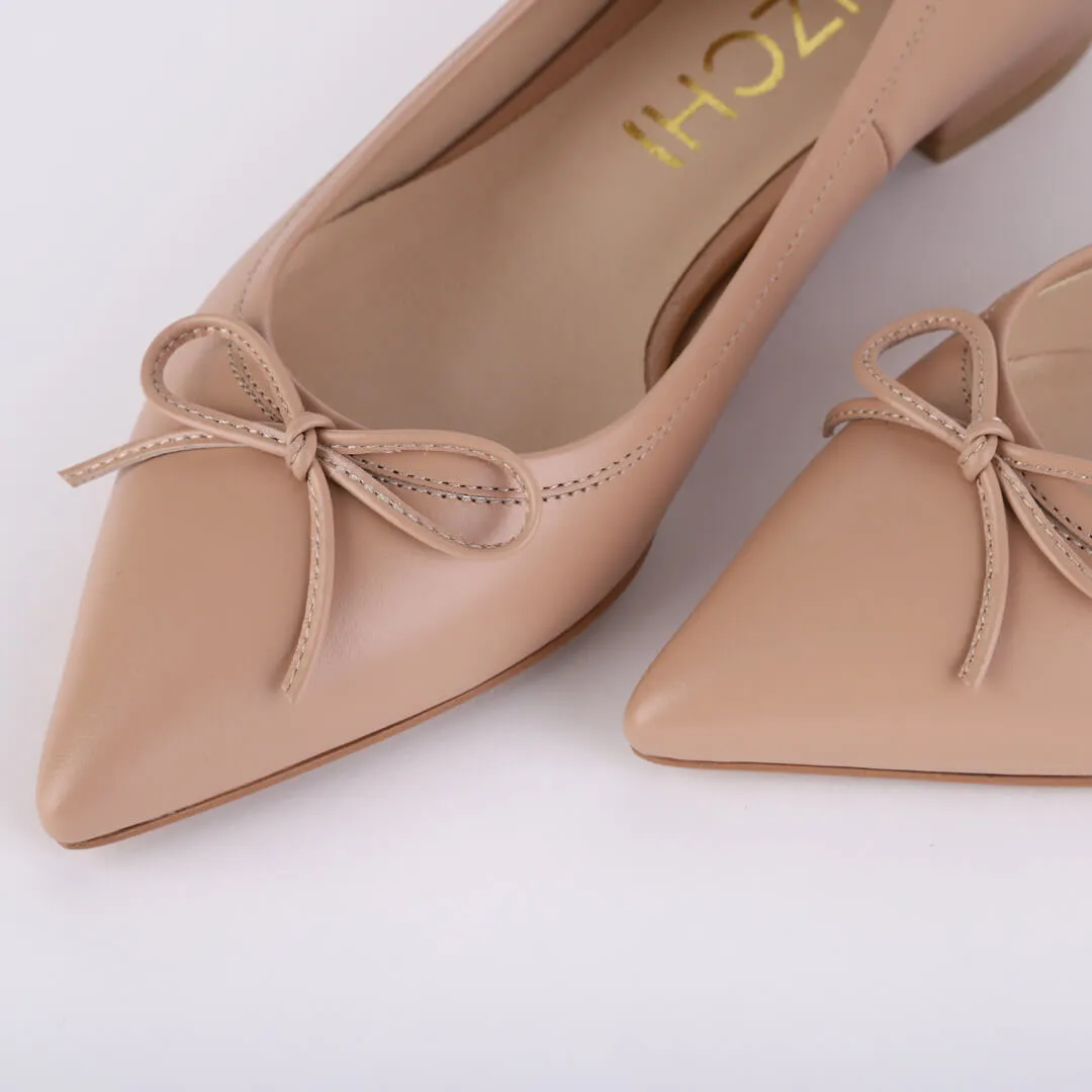 *UK szie 13 - KAZY - beige, 1.5cm heels