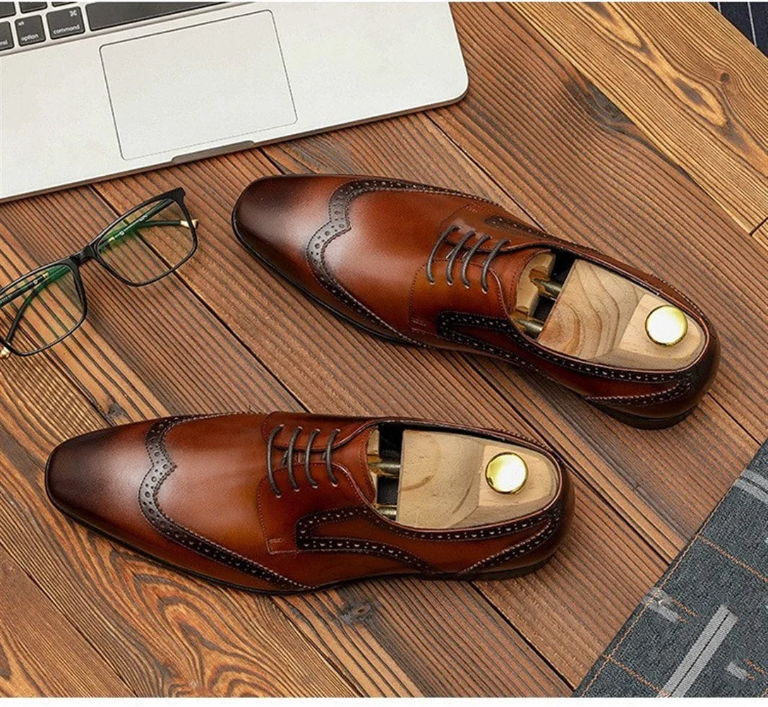 Wingtip Brogue Low Top Oxford for Men