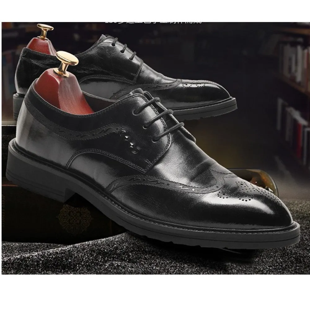 Wingtip Low Top Pointed Oxford for Men