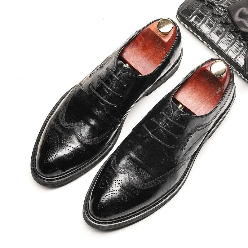 Wingtip Low Top Pointed Oxford for Men