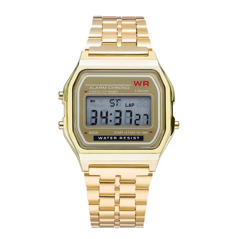 Womens Sports Luxury Watch With Multifunctional Digital LED Display