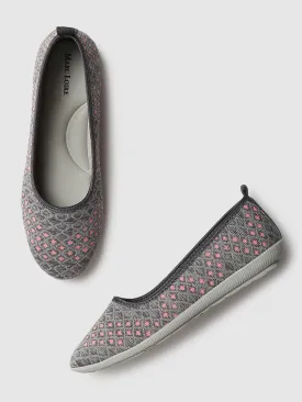 Woven Design Ballerinas